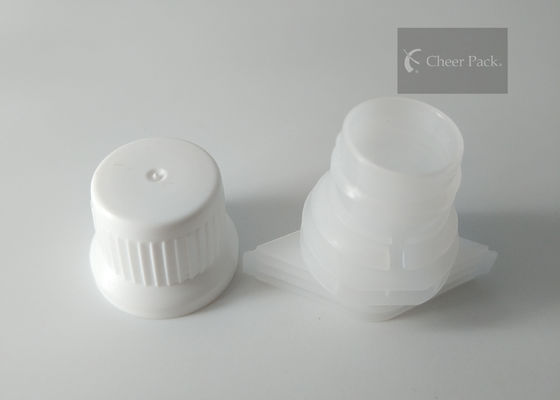 15 millimètres de torsion de bec de chapeau de matériel en plastique de PE pour la poche de savon de main, service d'ODM d'OEM