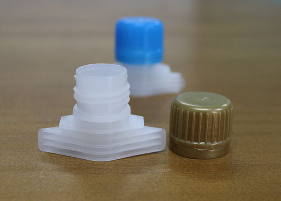 la gelée de 16mm/lait/le plastique paquet de masque/crème versent des becs avec des couvercles à visser
