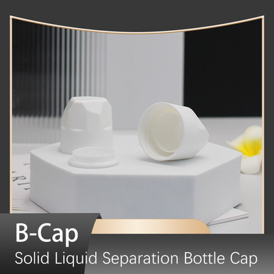 Innovation plastique compostable Séparation solide-liquide Press Shake Couvercle nutritif Pour l'emballage de boissons vitamines