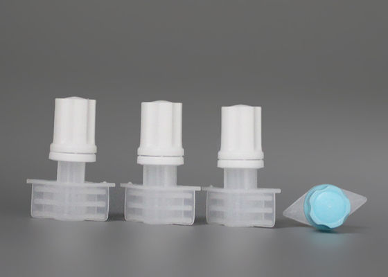 Cinq millimètres versent le plastique de PE de couvertures de bec pour l'emballage de poche de soins de la peau